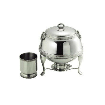 スープウォーマー レードルスタンド付 18-8（ステンレス） SW 大 15L （リットル）