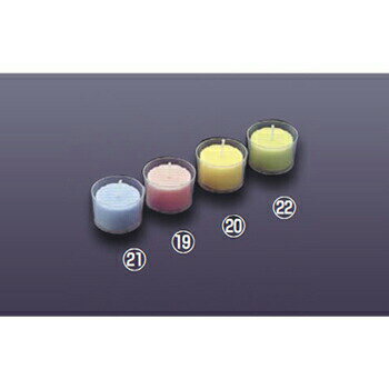 キャンドル カップ入 カラー BL （ブルー） （24個入）