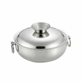Shabu-Shabu Pots - しゃぶしゃぶ鍋 電磁 ステン柄 SW 23cm