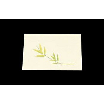 懐石まっと WSS-1 尺三 クリーム 笹 （100枚入）