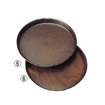 ウッドトレイ PH558516 丸型 ノンスリップ キャンブロ