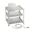 水切盆 中 三段式ウォーターグラストレー アルマイト