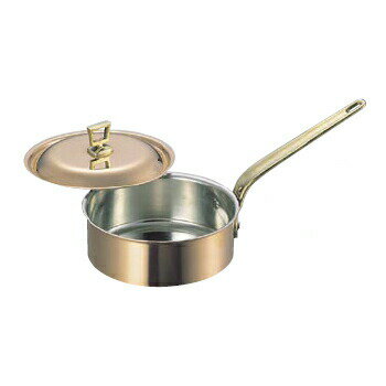 Small Pans - 片手鍋 ガゼル 銅製 浅型 18cm