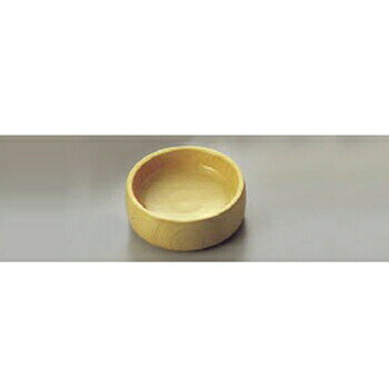 薬味皿 丸型 ひのき φ80×H20 （19208）●外寸:φ80×H20