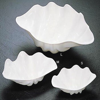 シャコ貝 L ホワイト プラスチック