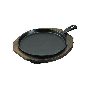 ステーキ皿 A125-40大ファミリーパン （柄付） 鉄製アサヒ