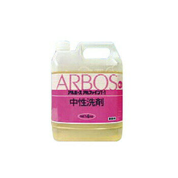 中性洗剤 アルファイン T-1 アルボース 4kg