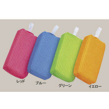 ニューカラークリーナー レッド●カラー:レッド●155×80×H40●材質:ポリエステル/ポリウレタンスポンジ(抗菌)