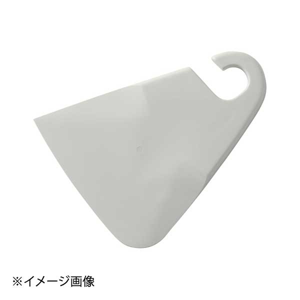 キッチンスクレーパー K－541●85×105×H6●材質:飽和ポリエステル樹脂●耐熱温度:120℃●食器や鍋,フライパンなどを洗う前にベタベタ汚れをサッとひとぬぐい。かたづけをスピーディーに、しかも洗剤や水の節約に役立ちます。