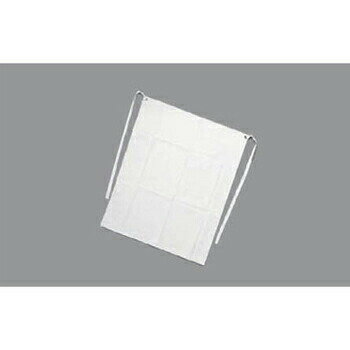 前掛 L 腰下 ターポリン●L●810×H900●重量:400g●材質:特殊合成ゴム●色:裏,表/白●耐油性、耐薬品性に優れています。●耐寒(-20℃)耐熱(150℃)に優れて、しなやかです。●ターポリン=防水