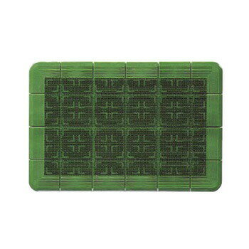 玄関マット #18 クロスハードマット 緑 900×1800
