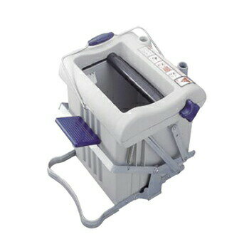 スクイザージョイステップ コンドル●375×460×H355●容量:約16L(リットル)●重量:約7kg●材質:本体,ペダル/PP、機械部品/スチール、ローラー/ゴム,アルミ●※許容モップ幅:240mm●4段階の絞り圧調整機能付。使用するモ...