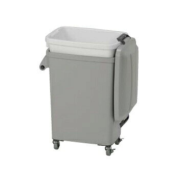 水切り厨房ペール CW-70 （キャスター付） グレー