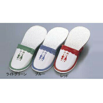 スリッパ S-1290T M 前閉じ レッド （01）