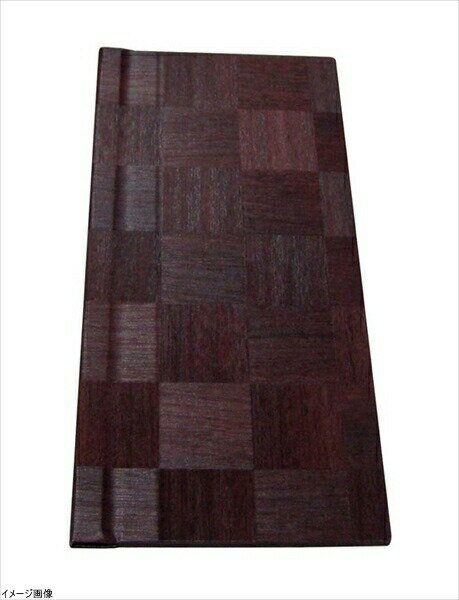 シンビ レール式 和洋メニューブック ブラウン LS-114