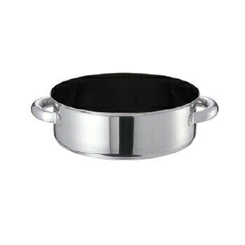 外輪鍋 蓋無 モリブデンジ2プラス ノンスティック加工 33cm