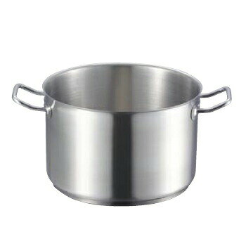 21cr プロシェフ半寸胴鍋 36cm IH 蓋無 EBM●36cm●容量:22.4L(リットル)●内径:360×H220●※在庫がなくなり次第、本体,蓋の材質を21cr(高耐蝕性ステンレス)に変更させていただきます。●200V電磁調理器は非常にパワーがある為、鍋の変形防止,安全面からボリュームは中以下で、鍋の状態、内部の温度には細心の注意をお願いします。●18-8 IH鍋シリーズ●200V電磁調理器対応,すべての熱源に対応。●鍋底に熱効率の高い三層鋼を使用することにより、短時間調理をサポート。電磁調理器に最適です。(18-8ステンレス、アルミニウム、18-0ステンレス)●ひと目でわかる計量目盛り採用。●ひと目でわかる計量メモリ。鍋の内面に計量メモリを採用。スムーズな調理行程をサポートします●18－8 IH鍋シリーズ●200V電磁調理器対応,すべての熱源に対応。●鍋底に熱効率の高い三層鋼を使用することにより、短時間調理をサポート。電磁調理器に最適です。(18－8ステンレス、アルミニウム、18－0ステンレス)●ひと目でわかる計量目盛り採用。●ひと目でわかる計量メモリ。鍋の内面に計量メモリを採用。スムーズな調理行程をサポートします。