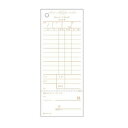 デザインお会計票製本タイプ 2101(100枚×20冊)