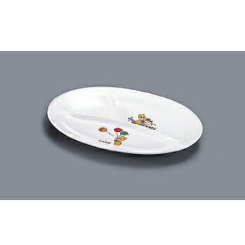 お子様食器 ランチ皿 KF-12 小 小判型 コロちゃん