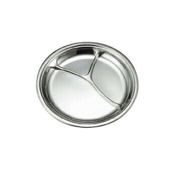 丸ランチ皿 丸型 抗菌ステンレス