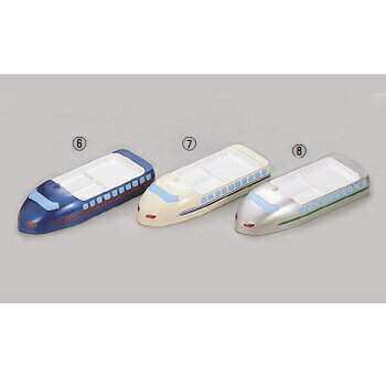 ランチ皿 ニュー新幹線 シルバー メラミン