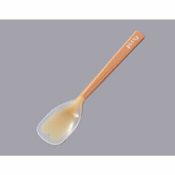 介護用スプーン ピティー ヘラ型 大 オレンジPT-0201