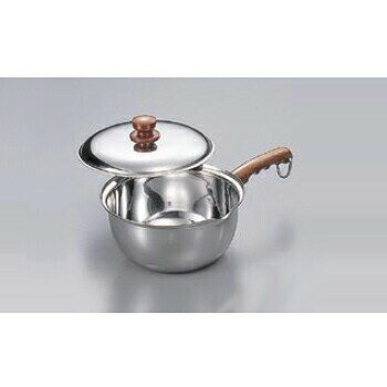 ミルクパン 蓋付 18-8（ステンレス） MA 13cm