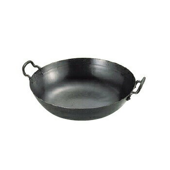 揚鍋 打出 鉄製 27cm （板厚1.6mm）