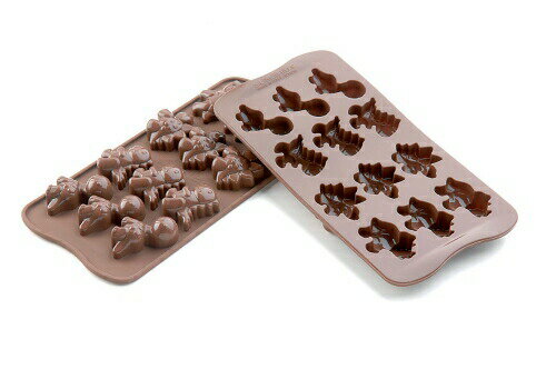 シリコマート チョコレートモルド ディノ SCG16 （WML8601）