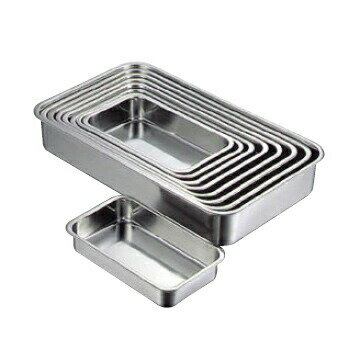 長バット 26型 浅型 18-8（ステンレス） BK