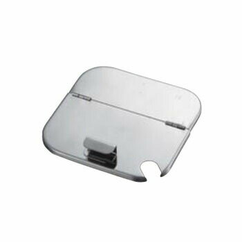 角キッチンポット 用 割蓋 18-8（ステンレス） UK 10.5cm