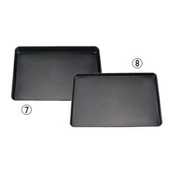 天板 深型 プレス テフロン加工 鉄製 6枚取