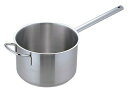 ムラノ インダクション18-8 片手深型鍋 (蓋無)28cm (AKTD105)