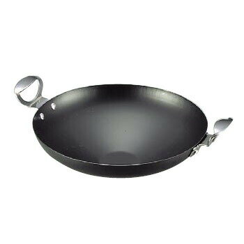 其它 - 中華鍋 両手 鉄製 K 30cm