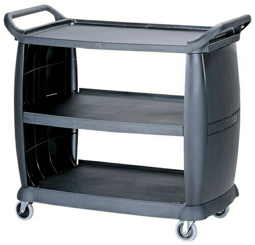 メーカー品番CC2243幅×奥行×高さ(mm)1070×530×965車輪:φ100×4 自在材質:ポリプロピレン・ポリエチレン積載荷重:135kg棚間隔:305中棚有効間口:780●片側サイドに品物落下防止のふちが付いています。※アメリカ製 ※代引不可