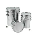 密閉容器 Hテーパー付 (両手付) レバーバンド TP-CTL 47cm