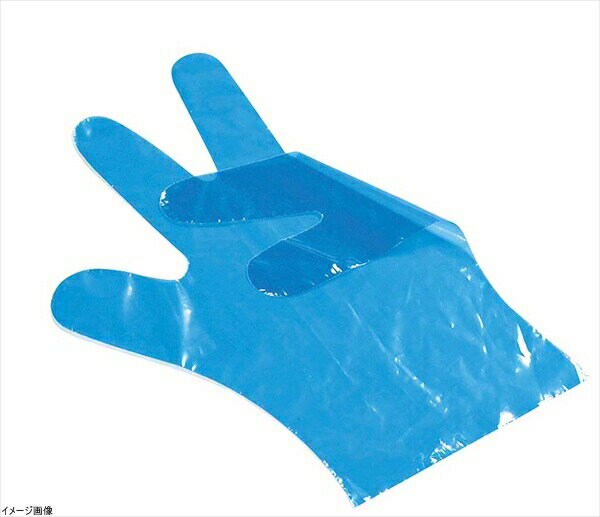 サクラメン スタンダード手袋 ポリ青(100枚入)M 30μ
