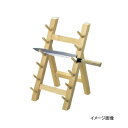 庖丁掛け 木製 (10301) 6段