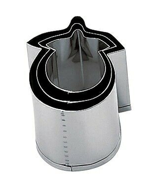 SA 18-8 業務用 抜型 なすび 3個セット （BNK6401）