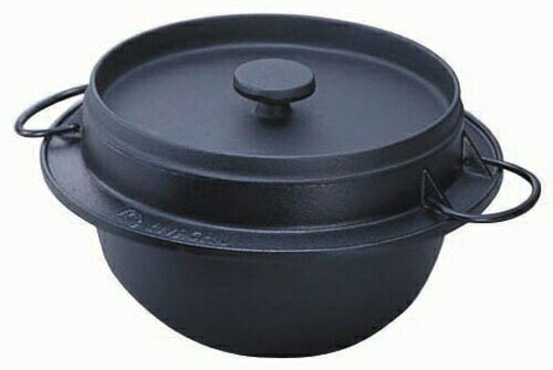 岩鋳 鋳鉄ごはん鍋 21-084 （2合炊） （GGH0101）