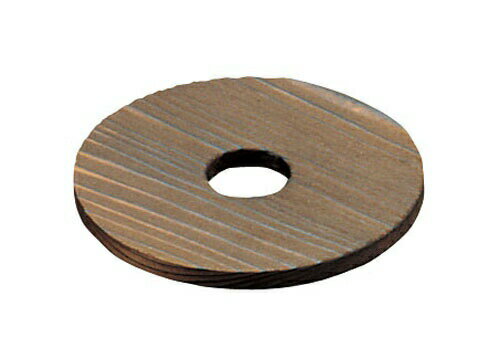 焼杉 丸穴明敷板 大 （QSK57001）