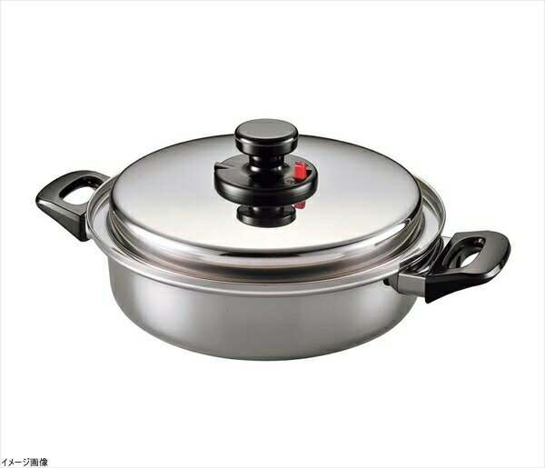 18-10 エクストラ 卓上両手鍋 24cm