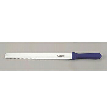 スライサー 66134 26cm 両刃(平刃/波刃) TH●26cm●※庖丁の表示サイズは刃渡寸法となっております。●ドイツ●テルモハウザーベーカーズナイフ●ドイツの名門ゾーリンゲンが生んだ最高のベーカーズナイフ●伝統と技術で鍛えられた素晴らしい切れ味。●ハンドルの奧深くまで入り込んだブレードの付け根がハンドルを丈夫にした。●一体成型のナイロンハンドルはとても衛生的。●特長:ブレード/高品質モリブデン合金素材。ハイテク技術で鍛えられたブレードは柔軟性と耐久性を併せ持つ仕上がりです。ハンドル/特殊強化樹脂。非常に衛生的で丈夫なうえ、作業性に優れた表面仕上げです。●テルモハウザーベーカーズナイフ●ドイツの名門ゾーリンゲンが生んだ最高のベーカーズナイフ●伝統と技術で鍛えられた素晴らしい切れ味。●ハンドルの奧深くまで入り込んだブレードの付け根がハンドルを丈夫にした。●一体成型のナイロンハンドルはとても衛生的。●特長:ブレード/高品質モリブデン合金素材。ハイテク技術で鍛えられたブレードは柔軟性と耐久性を併せ持つ仕上がりです。ハンドル/特殊強化樹脂。非常に衛生的で丈夫なうえ、作業性に優れた表面仕上げです。