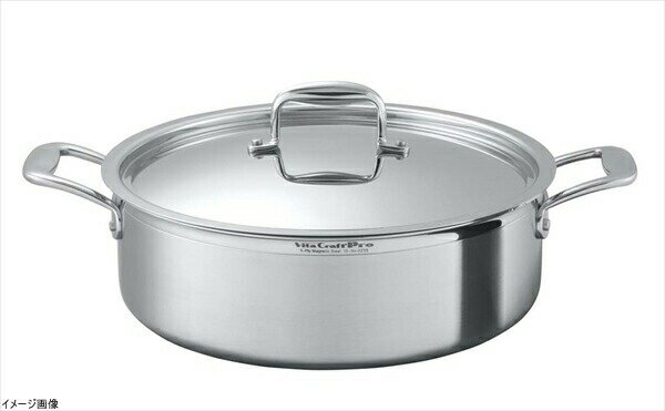 ビタクラフト 外輪 鍋 プロ 16.0L 40cm 0238
