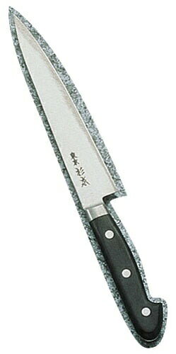 サイズ(cm)12メーカー品番2012全長(mm)230質量(g) 70背厚(mm)1.6杉本（全鋼）特に厳選された刃物鋼を永年にわたる伝統的な製造技術により、入念に手造りされた商品です。※包丁の表示サイズは、すべて刃渡り寸法となっております。※18cmはブルニエナイフ（牛刀）になります。
