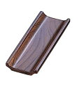 木製 おしぼり入れ U型 茶 (POS24)