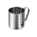 計量水マス 口無 18-8(ステンレス) クローバー 1.5L (リットル)