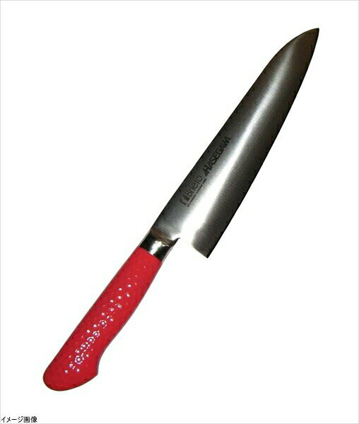 376 224g●一流包丁メーカーとの共同開発製品ですから、品質は保証付きです。●材質は、不錆スウェーデン鋼をベースにしたブライト特殊鋼です。●柄は18-8ステンレス鋼の一体仕上げで雑菌の棲みかを作りません。また、抗菌特殊塗装を施してありますから、食材別使い分け管理に効果的です。●刃部と柄を溶接一体化してありますので、プラスチック柄の包丁のように、刃部と柄の連結部の隙間に汚水がしみ込む恐れがなく、たいへん衛生的です。●柄の部分に抗菌剤配合塗料を焼付塗装しているため、さらに衛生的です。●「無機系抗菌剤カネボウバクテキラー」を標準仕様として配合しています。衛生管理の面において、清潔に安心してご使用いただけます。食材による変色はありません。●両刃