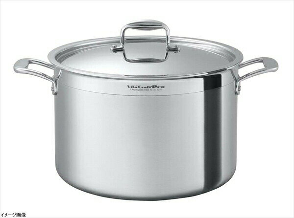 φ257 底径:211 φ240 深さ:170 2.8kg 7.7L●栄養素の流出を防ぐ、無水調理ができます。●他を圧倒する保温力●全面5層構造ならではの頑丈さ●あらゆる熱源にマルチ対応(ガスコンロ,電磁調理器200V,ハロゲンヒーター,ラジエントヒーター,シーズヒーター)●鍋本体の板厚は2.5mm(全面5層構造)。●容量は満水表記になります。(調理容量は7～8分目以下にしてください。)
