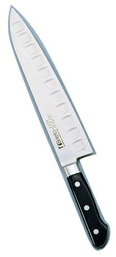 メーカー品番M1006サイズ(cm)18全長(mm)304質量(g)150背厚(mm)2.2BRIETO-M10PROシリーズ（ブライト M10 プロシリーズ）プロの理想の切れ味と使い易さを追求した造り。●モリブデンバナジウム鋼をベースとしたブライト特殊鋼を サブゼロ処理により高い硬度と靱性を与え、切れ味を一段と 高めてあります。※庖丁の表示サイズは、マチ付庖丁は刃先からマチまで、 マチなし庖丁は刃渡り寸法となっております。